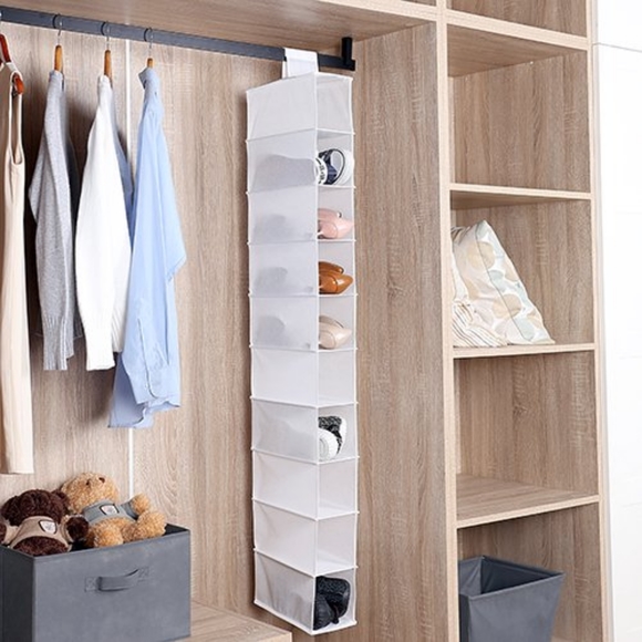 no brand Storage & Organization Closet Hanging Shoe Organizer